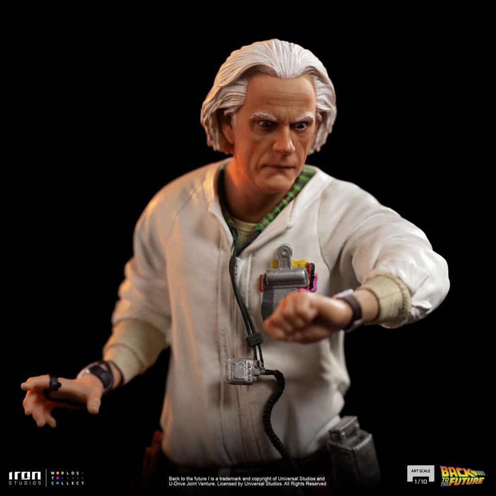 Retour vers le Futur Statuette 1/10 Art Scale Doc Brown 22 cm