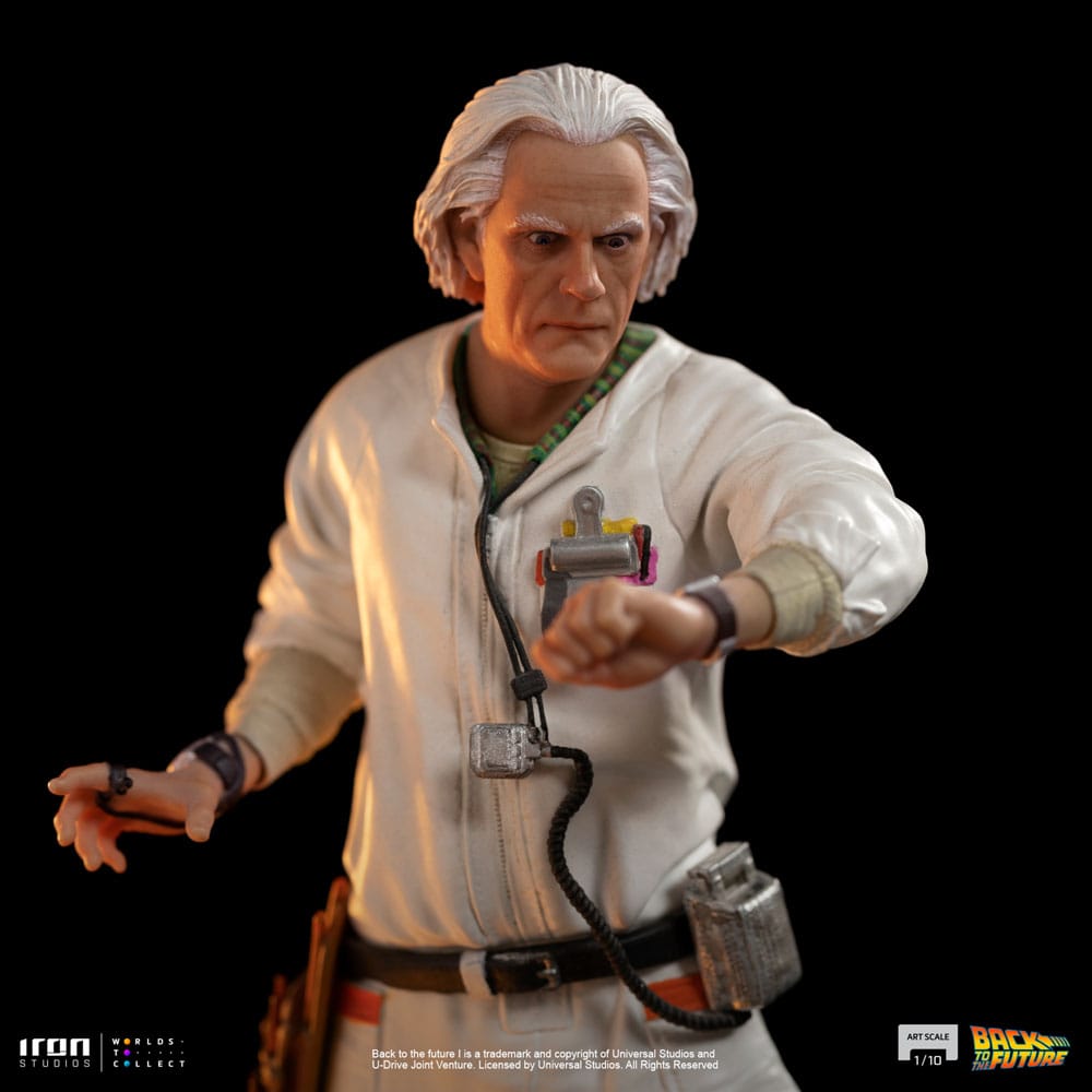 Retour vers le Futur Statuette 1/10 Art Scale Doc Brown 22 cm