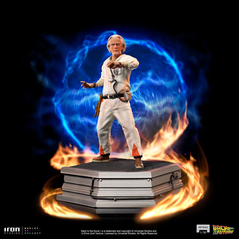 Retour vers le Futur Statuette 1/10 Art Scale Doc Brown 22 cm