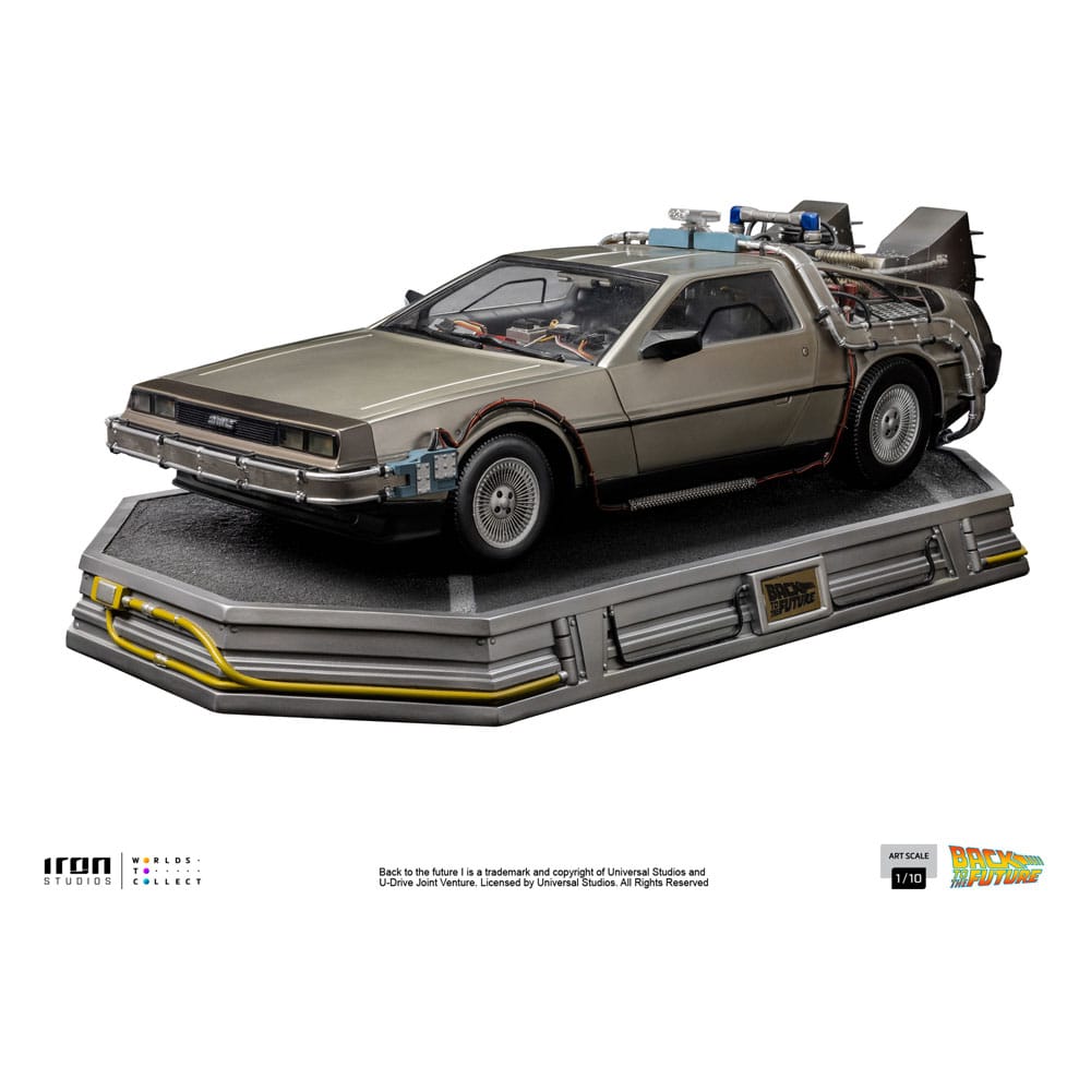 Retour vers le Futur Statuette 1/10 Art Scale DeLorean 53 cm