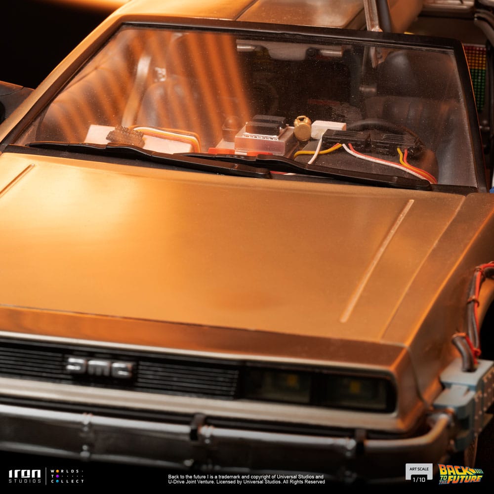 Retour vers le Futur Statuette 1/10 Art Scale DeLorean 53 cm