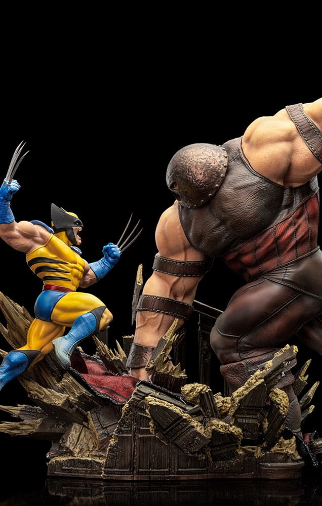 Marvel statuette 1/10 BDS Art Scale Wolverine vs Juggernaut heo EU Exclusive 30 cm