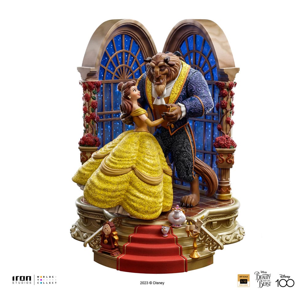 Disney statuette Art Scale Deluxe 1/10 Beauty and the Beast 29 cm