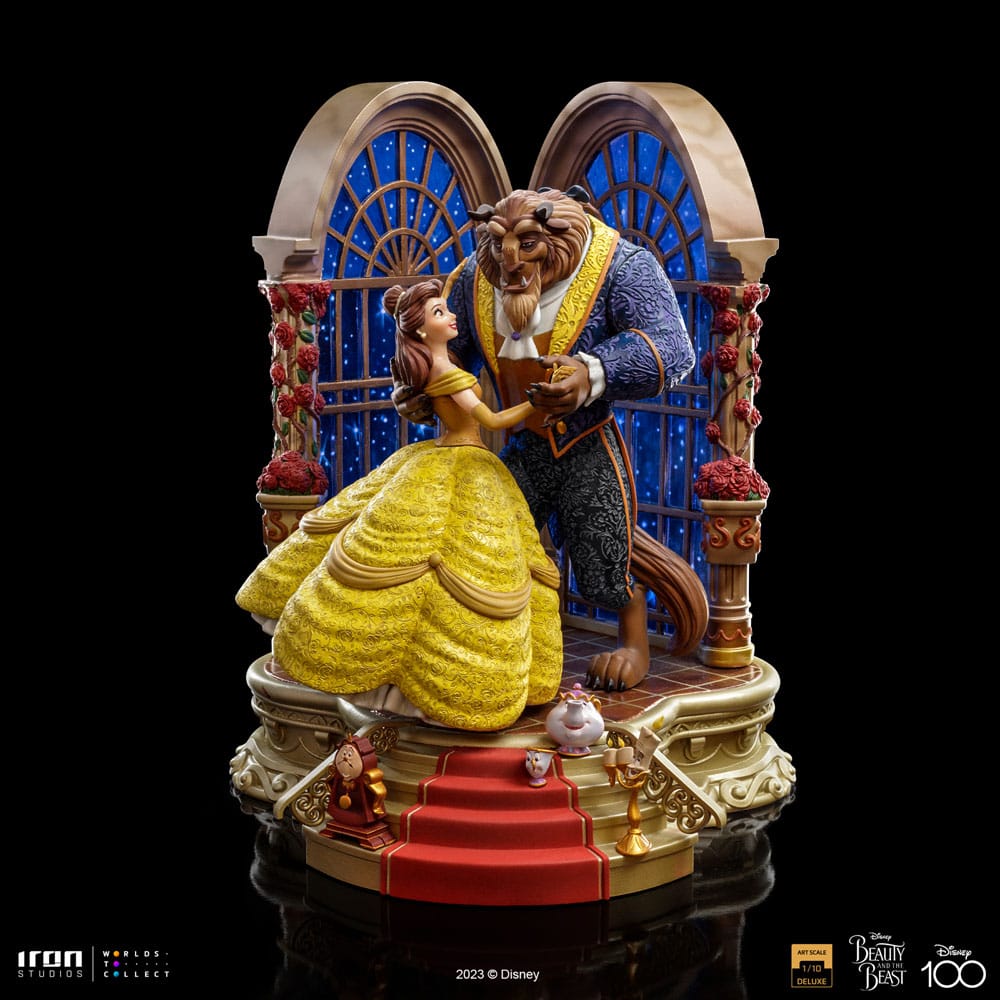 Disney statuette Art Scale Deluxe 1/10 Beauty and the Beast 29 cm