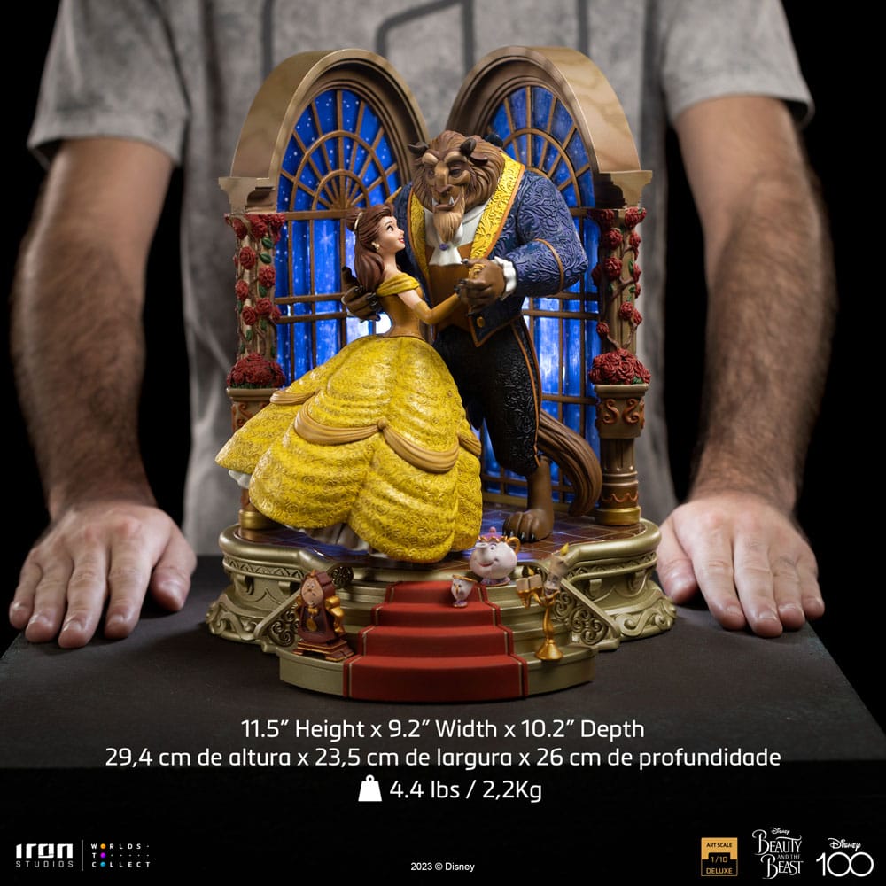Disney statuette Art Scale Deluxe 1/10 Beauty and the Beast 29 cm