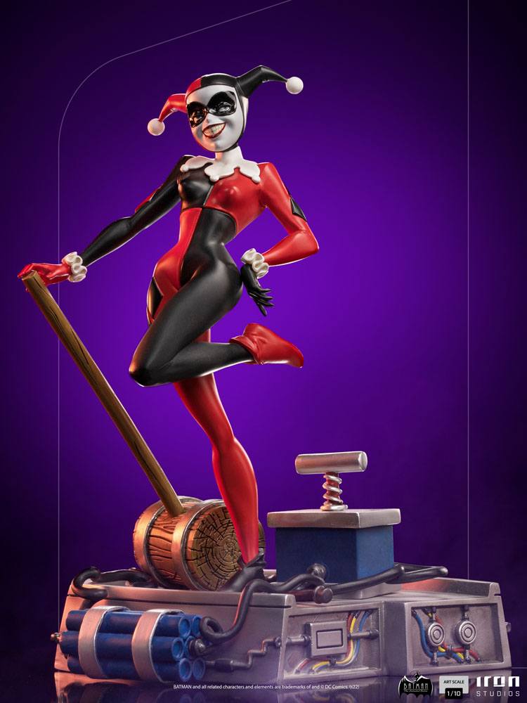Batman The Animated Series statuette 1/10 Art Scale Harley Quinn 20 cm