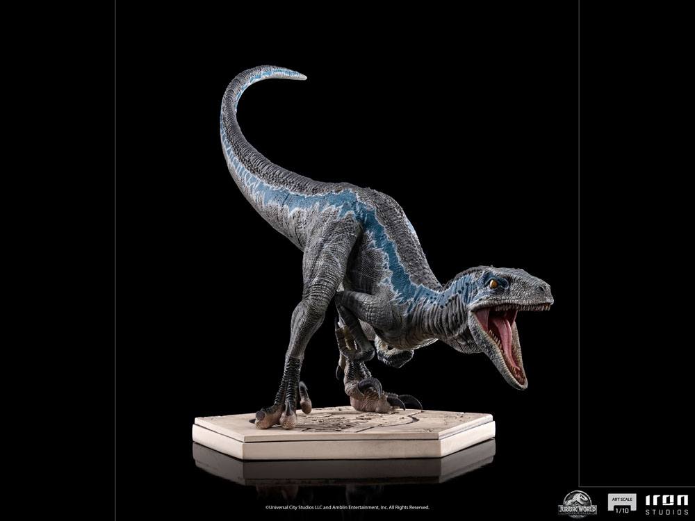 Jurassic World Fallen Kingdom Statuette 1/10 Art Scale Blue 19 cm