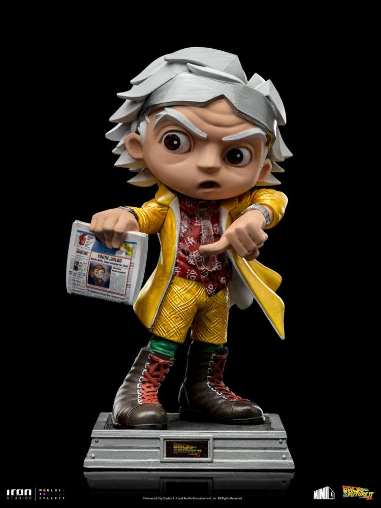 Iron Studios - MiniCo - Back to the Future 2 - Doc Brown Statue 15cm