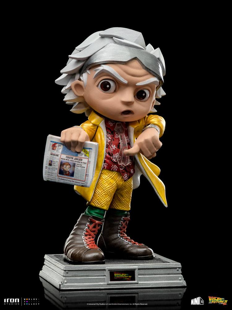 Iron Studios - MiniCo - Back to the Future 2 - Doc Brown Statue 15cm