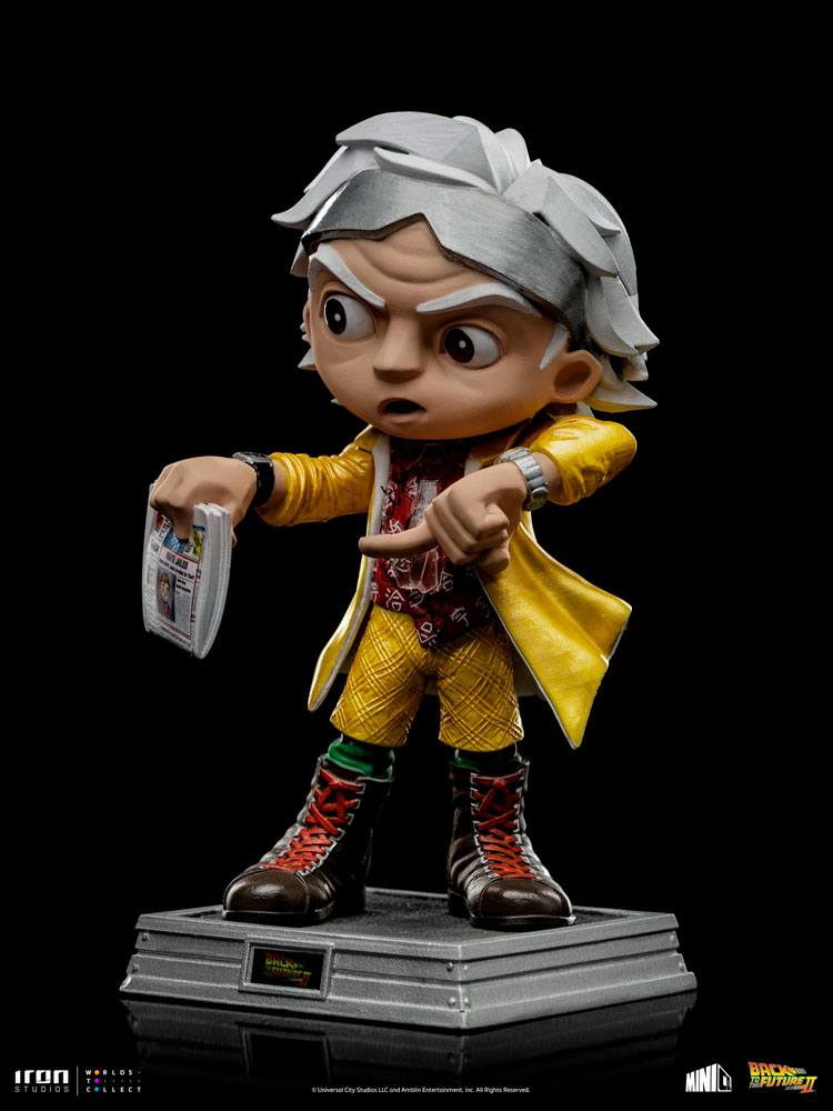 Iron Studios - MiniCo - Back to the Future 2 - Doc Brown Statue 15cm