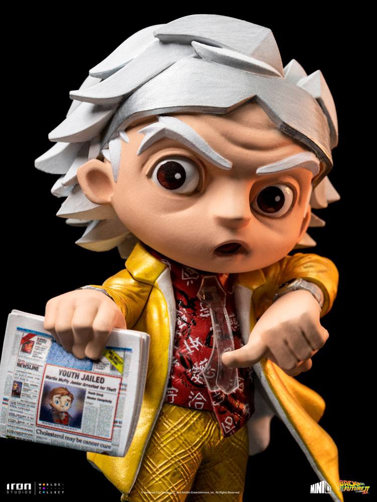 Iron Studios - MiniCo - Back to the Future 2 - Doc Brown Statue 15cm