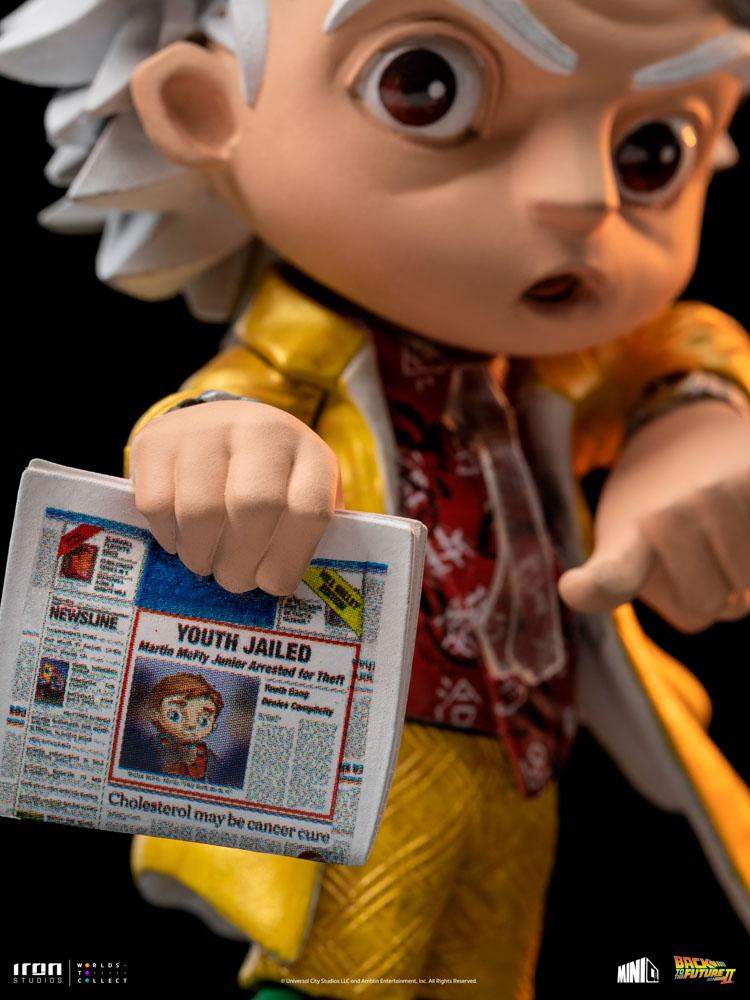 Iron Studios - MiniCo - Back to the Future 2 - Doc Brown Statue 15cm
