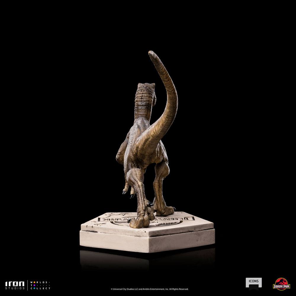 Jurassic World Icons statuette Velociraptor B 9 cm