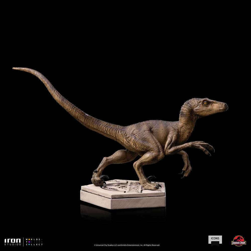 Jurassic World Icons statuette Velociraptor B 9 cm