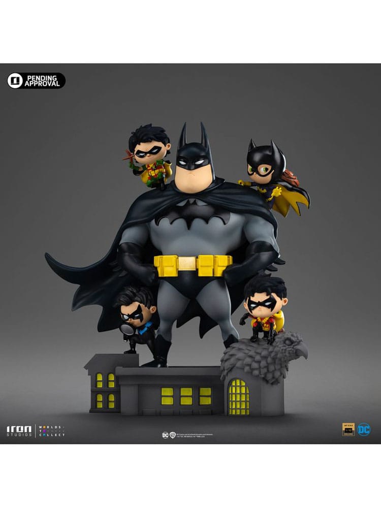 Iron Studios - Animated Icons - DC Comics - Bat Family Statue 18cm