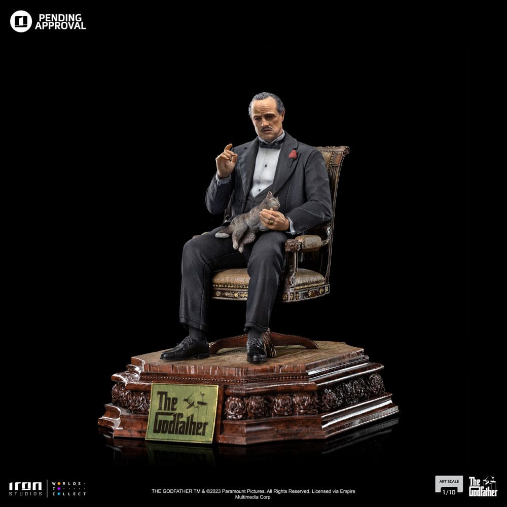 Le Parrain statuette 1/10 Art Scale Don Vito Corleone 19 cm