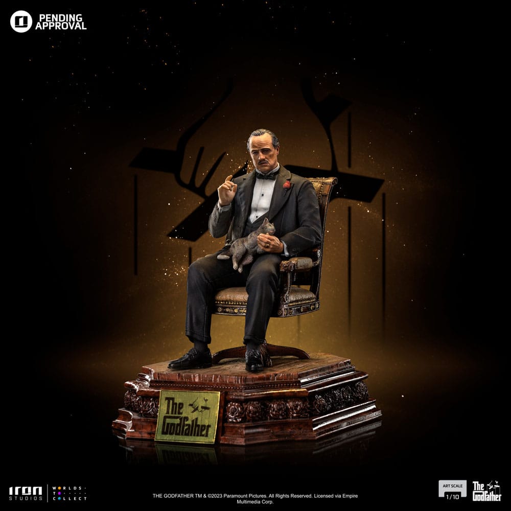 Le Parrain statuette 1/10 Art Scale Don Vito Corleone 19 cm
