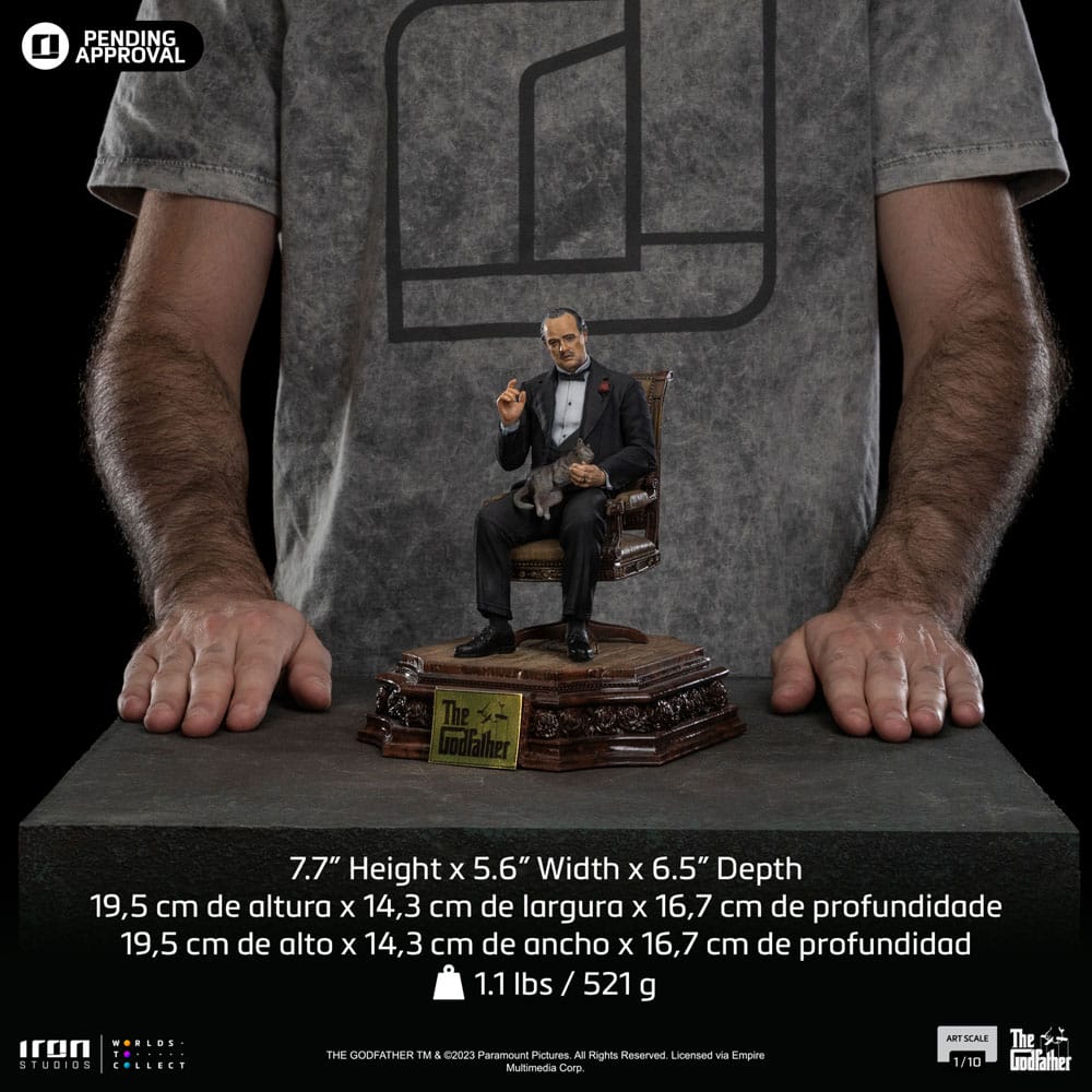 Le Parrain statuette 1/10 Art Scale Don Vito Corleone 19 cm