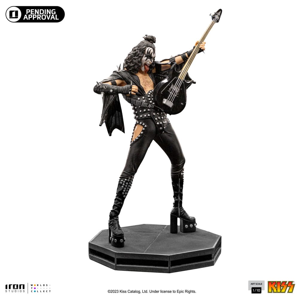 Kiss statuette Art Scale 1/10 Gene Simons Limited Edtition 26 cm