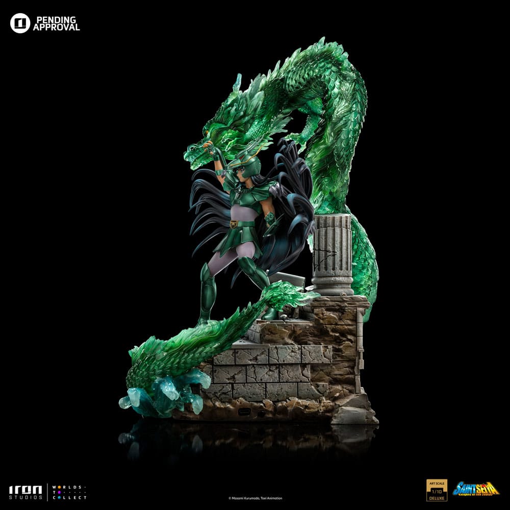 Iron Studios - Deluxe Art Scale 1/10 - Saint Seiya - Dragon Shiryu Statue 38cm