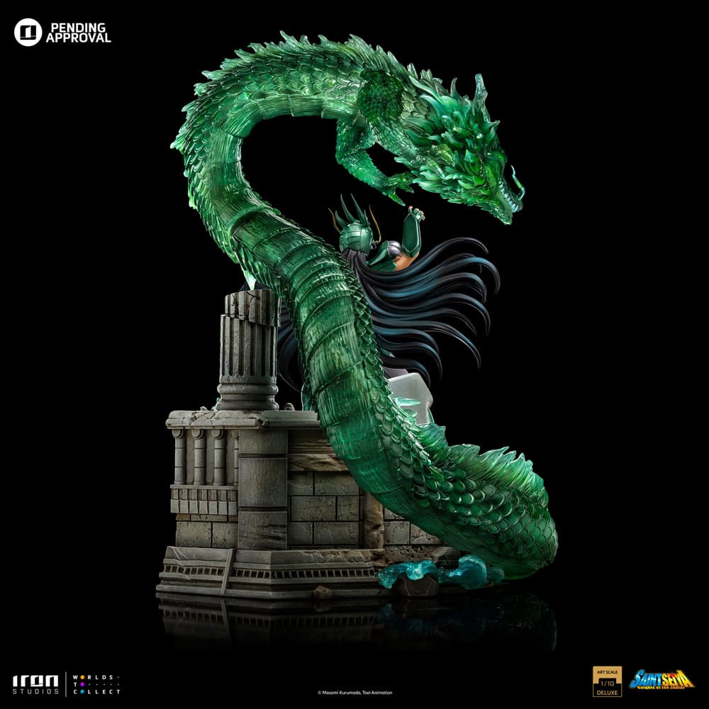 Iron Studios - Deluxe Art Scale 1/10 - Saint Seiya - Dragon Shiryu Statue 38cm