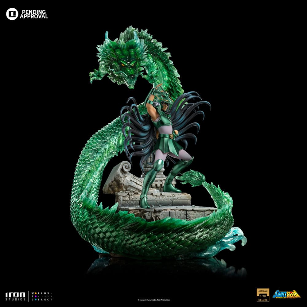 Iron Studios - Deluxe Art Scale 1/10 - Saint Seiya - Dragon Shiryu Statue 38cm