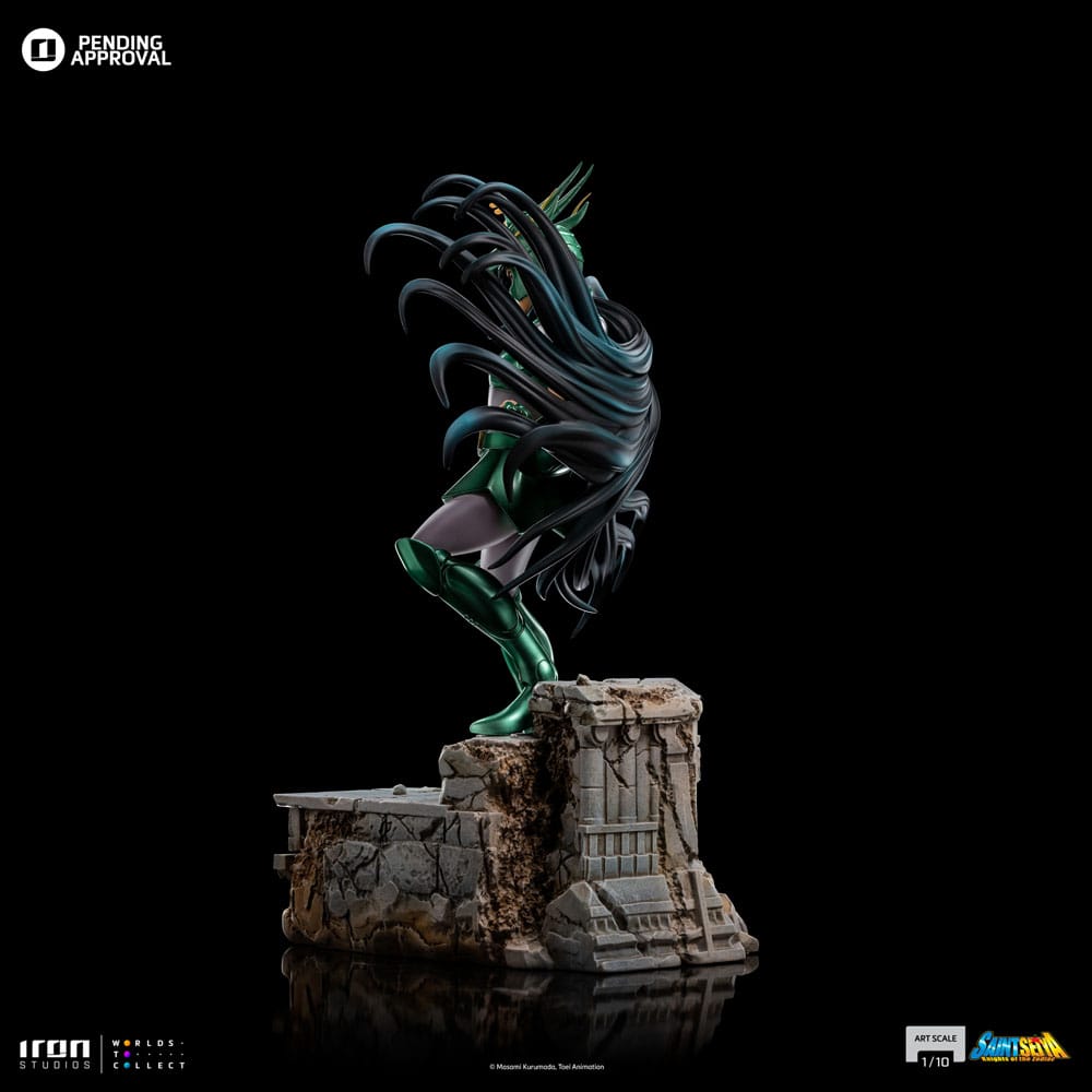 Iron Studios - Art Scale 1/10 - Saint Seiya - Dragon Shiryu Statue 24cm