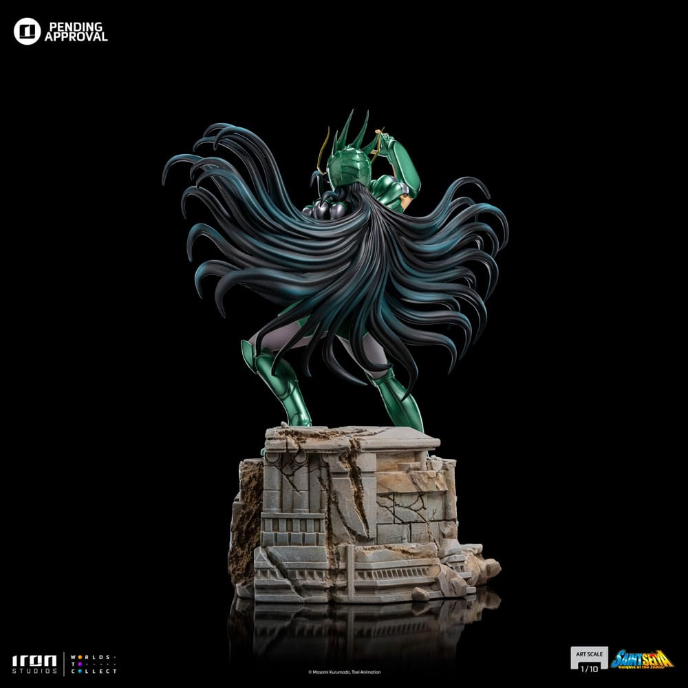 Iron Studios - Art Scale 1/10 - Saint Seiya - Dragon Shiryu Statue 24cm