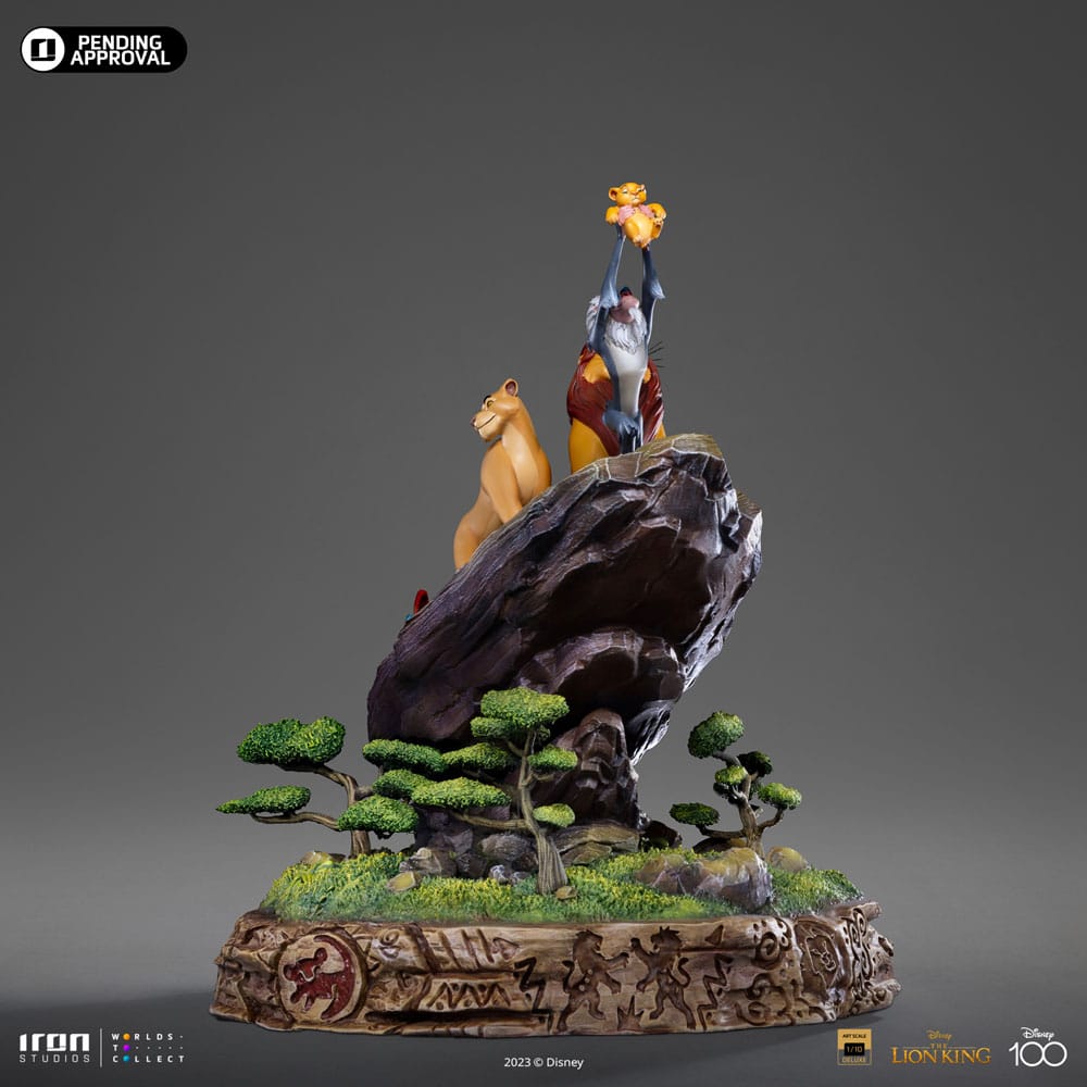 Disney statuette 1/10 Deluxe Art Scale Le Roi lion 34 cm