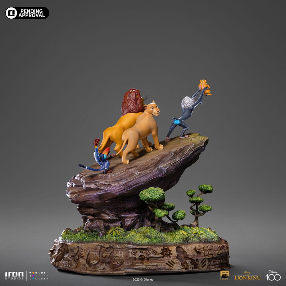Disney statuette 1/10 Deluxe Art Scale Le Roi lion 34 cm