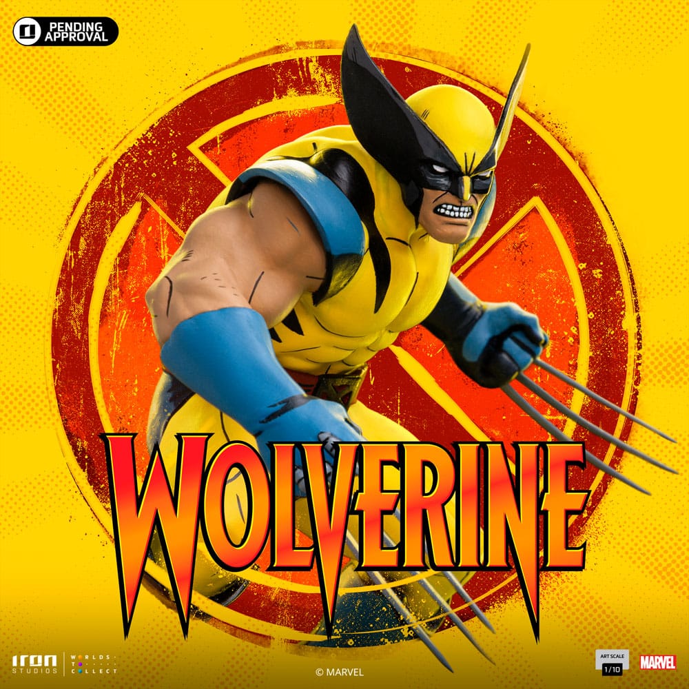 Iron Studios - Art Scale 1/10 - Marvel - X-Men ’97 - Wolverine Statue 15cm