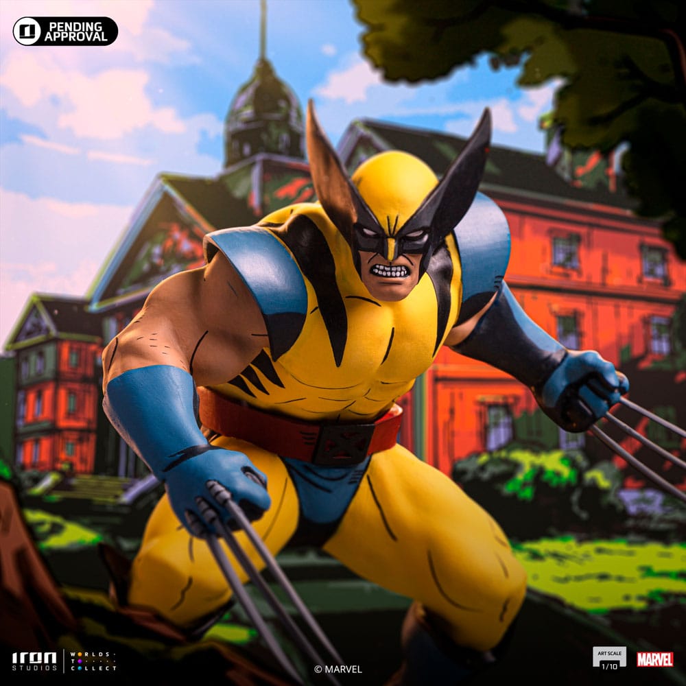Iron Studios - Art Scale 1/10 - Marvel - X-Men ’97 - Wolverine Statue 15cm