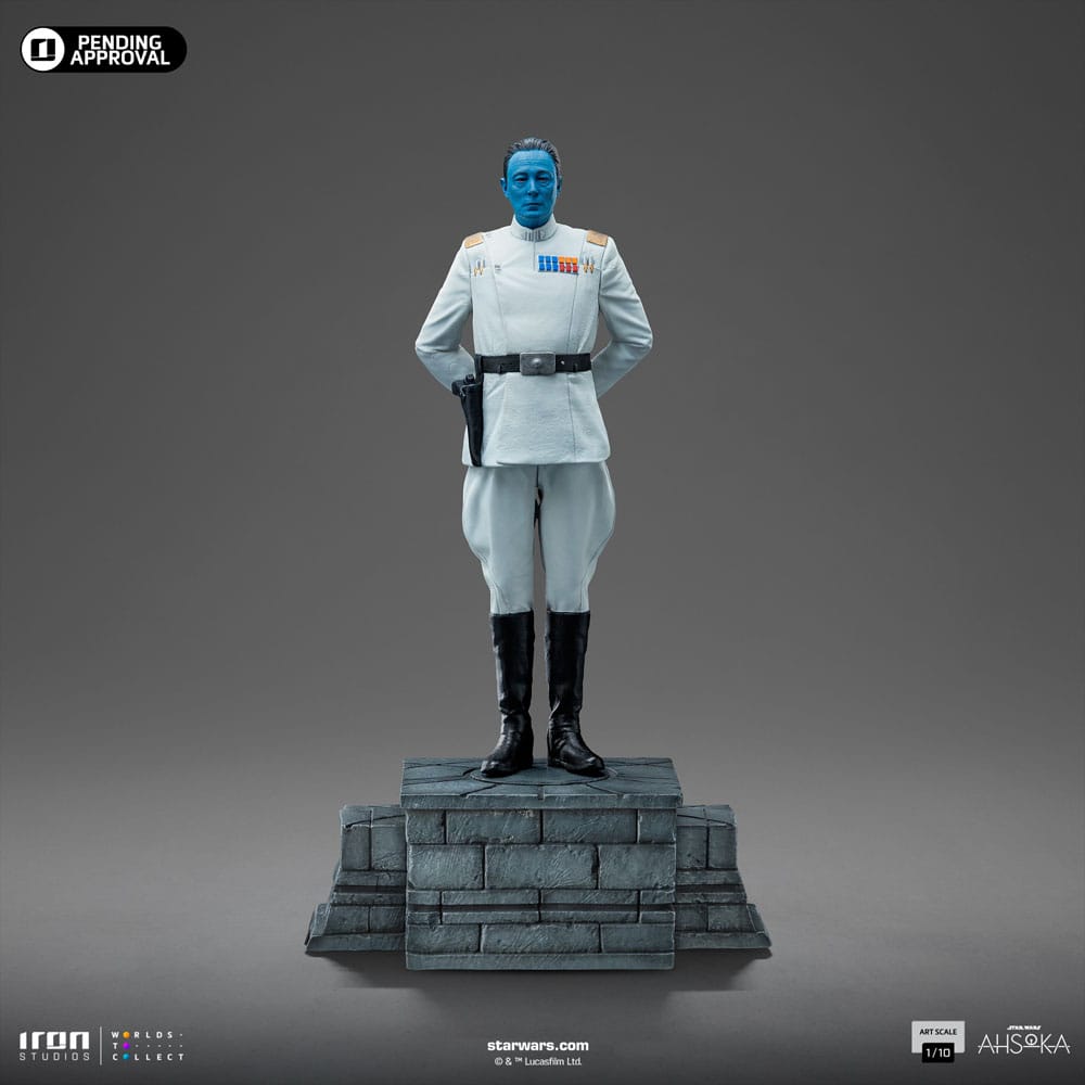 Star Wars Ahsoka statuette 1/10 Art Scale Grand Admiral Thrawn 25 cm