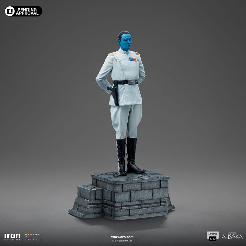 Star Wars Ahsoka statuette 1/10 Art Scale Grand Admiral Thrawn 25 cm