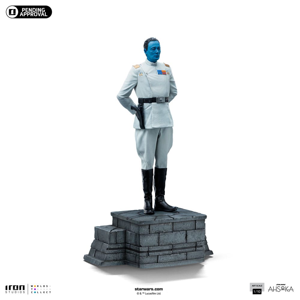 Star Wars Ahsoka statuette 1/10 Art Scale Grand Admiral Thrawn 25 cm