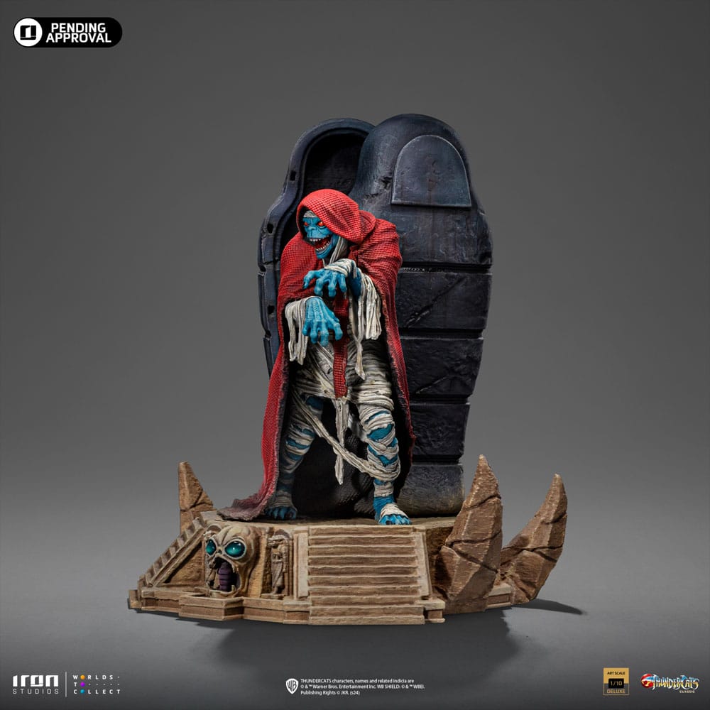Iron Studios - Deluxe Art Scale 1/10 - Cosmocats - Mumm-Ra Forme Décomposé Statue 20cm