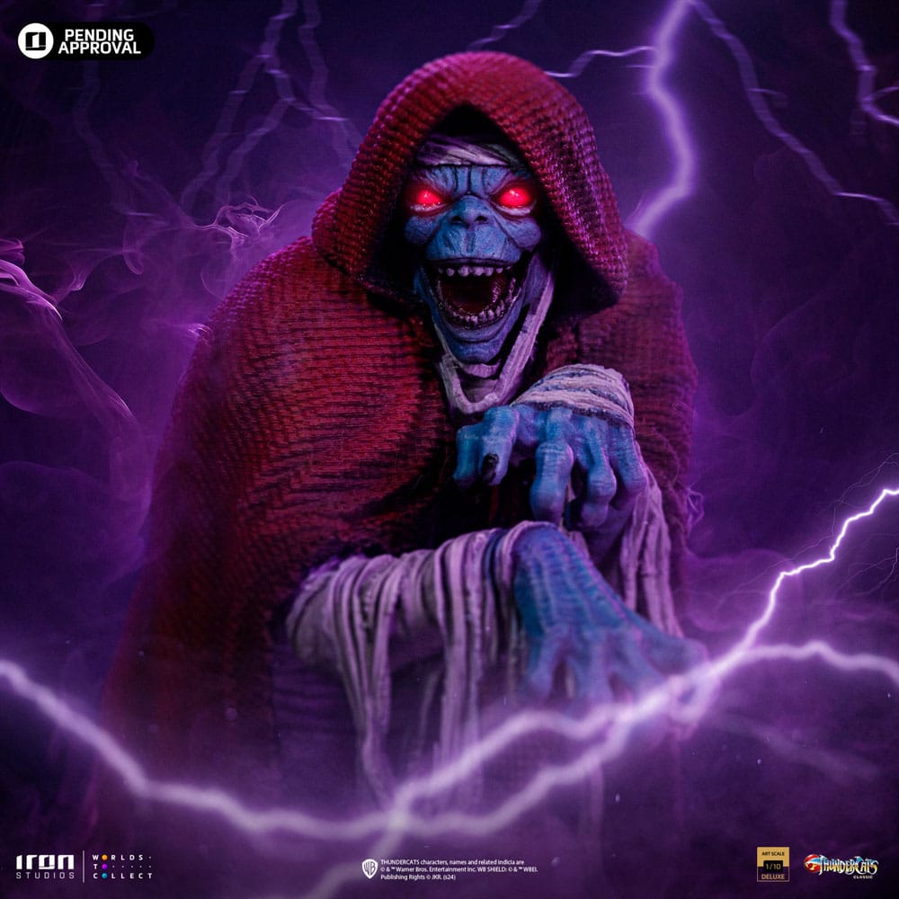 Iron Studios - Deluxe Art Scale 1/10 - Cosmocats - Mumm-Ra Forme Décomposé Statue 20cm