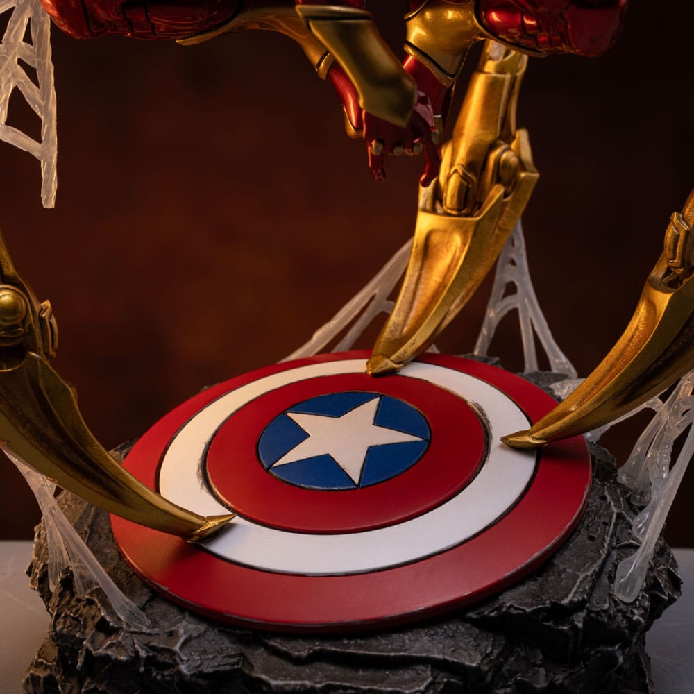 Marvel statuette Art Scale Deluxe 1/10 Spider-man Iron Armor Comics (CCXP Exclusive 2024) 24 cm