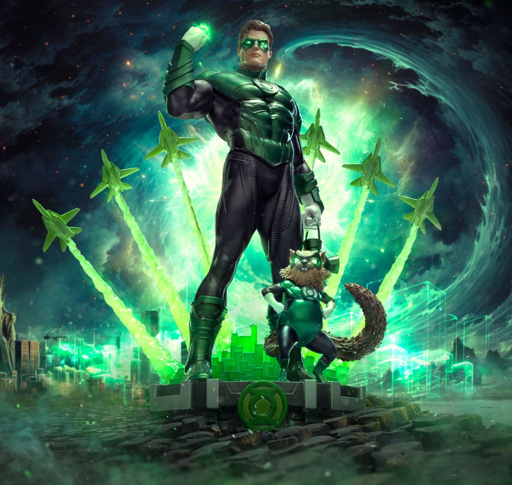 Iron Studios - Art Scale 1/10 - DC Comics - Green Lantern Unleashed Statue 24cm