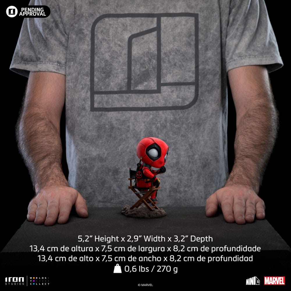 Iron Studios - MiniCo - Deadpool & Wolverine - Deadpool Statue 13cm