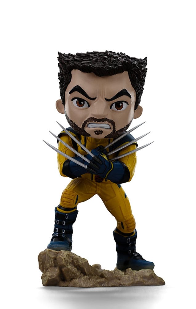 Deadpool et Wolverine figurine Mini Co. PVC Deadpool and Wolverine set Unmasked 14 cm