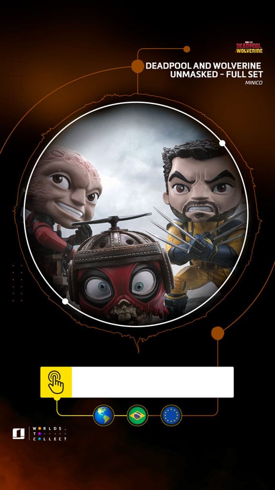 Deadpool et Wolverine figurine Mini Co. PVC Deadpool and Wolverine set Unmasked 14 cm