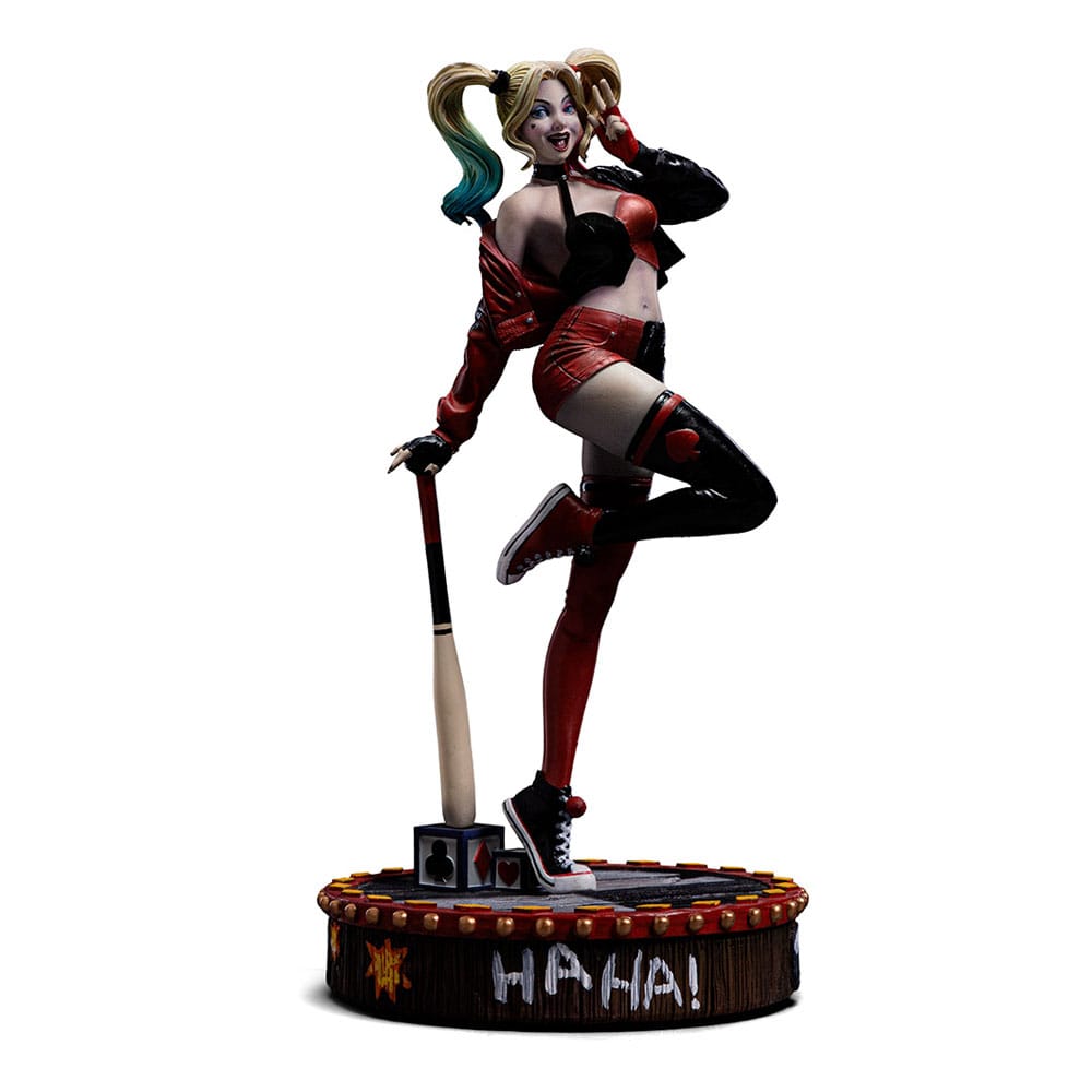 Iron Studios - Arts Scale 1/10 - DC Comics - Gotham City Sirens - Harley Quinn Statue 22cm