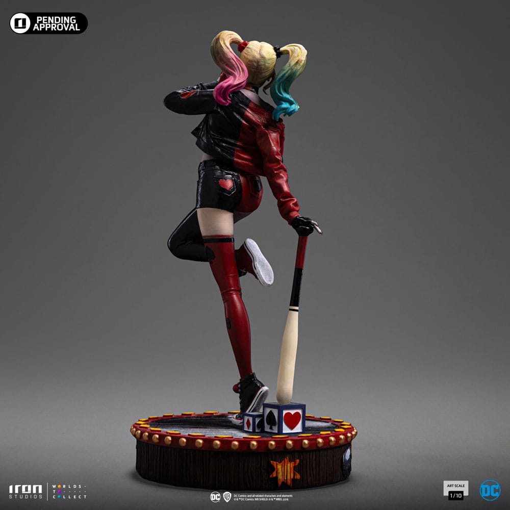 Iron Studios - Arts Scale 1/10 - DC Comics - Gotham City Sirens - Harley Quinn Statue 22cm