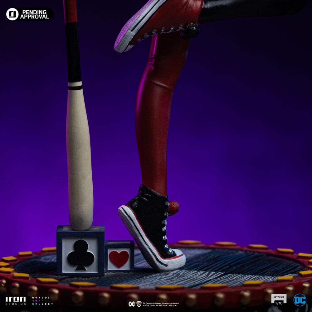 Iron Studios - Arts Scale 1/10 - DC Comics - Gotham City Sirens - Harley Quinn Statue 22cm