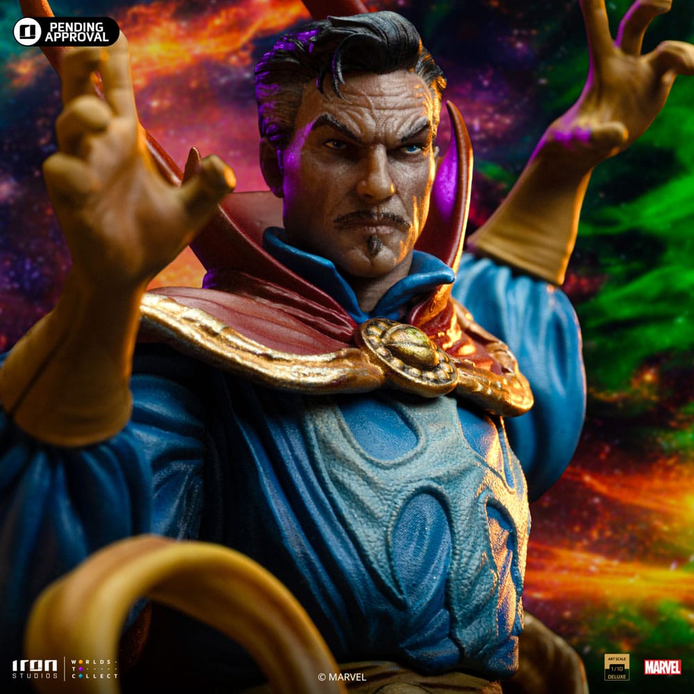 Iron Studios - Deluxe BDS Art Scale 1/10 - Marvel - Dr. Strange "Infinity Gauntlet" Statue 47cm