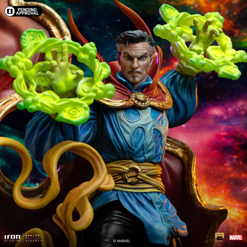 Iron Studios - Deluxe BDS Art Scale 1/10 - Marvel - Dr. Strange "Infinity Gauntlet" Statue 47cm