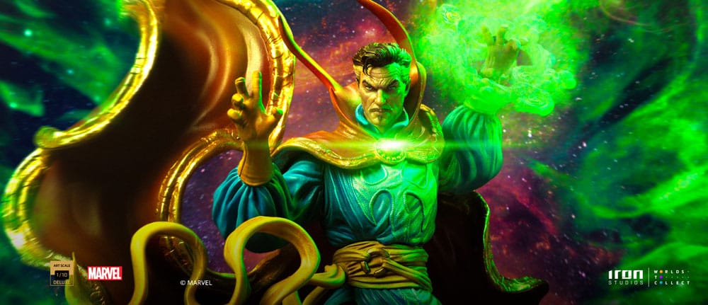 Iron Studios - Deluxe BDS Art Scale 1/10 - Marvel - Dr. Strange "Infinity Gauntlet" Statue 47cm