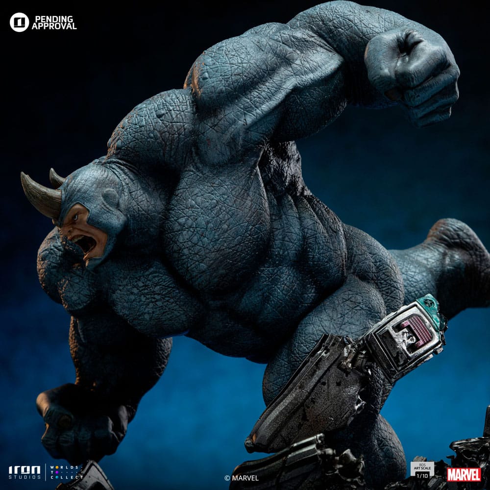 Iron Studios - BDS Art Scale 1/10 - Spider-Man Vs Villains - Rhino Statue 26cm