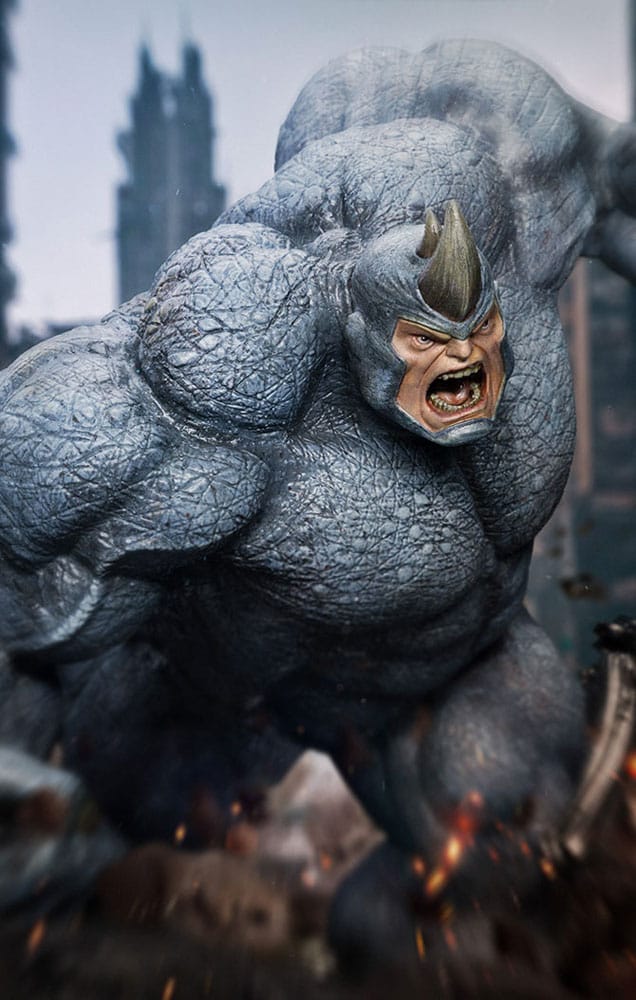 Iron Studios - BDS Art Scale 1/10 - Spider-Man Vs Villains - Rhino Statue 26cm